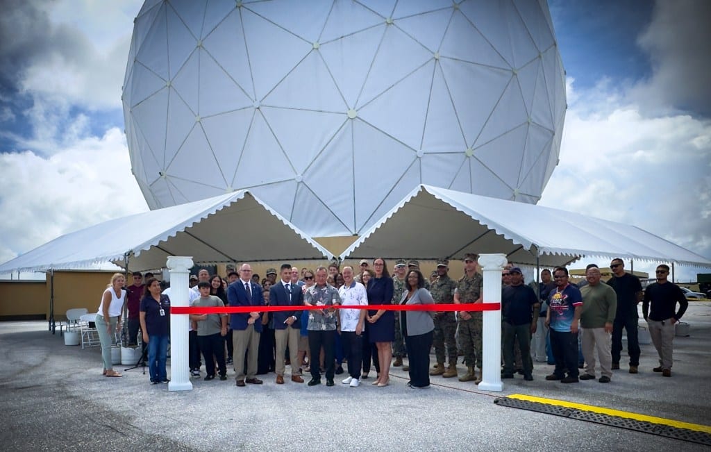 NASA Celebrates Restoration of Guam Station Damaged by Typhoon Mawar
