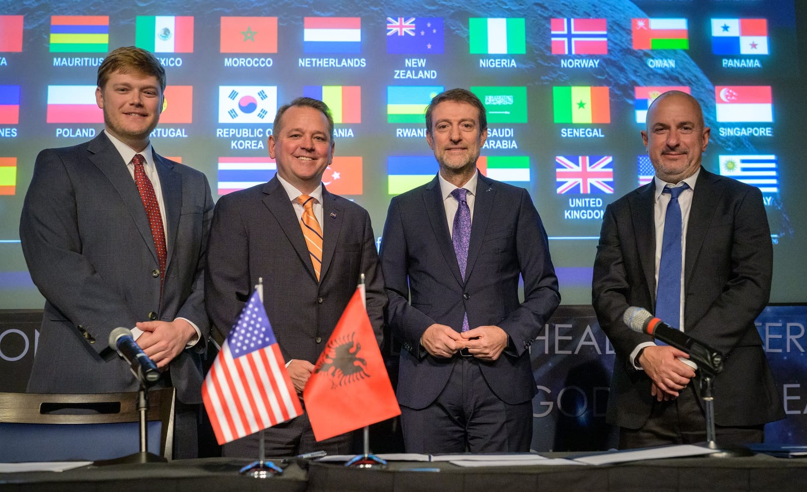 NASA Welcomes Albania as Newest Artemis Accords Signatory