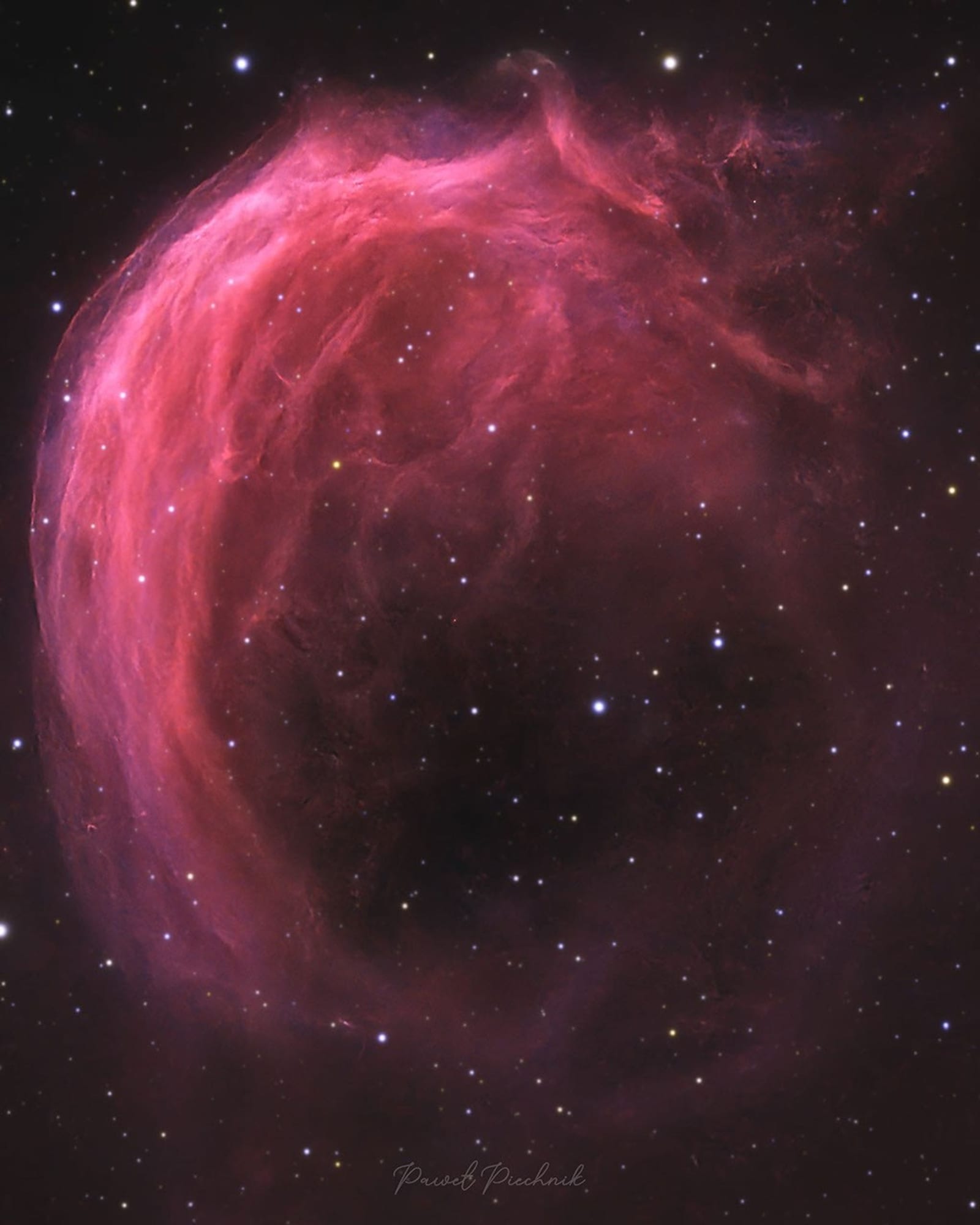 اخذ شدہ بتاریخ: 2026 ستمبر 29 – Sh2-188: The Sharimp Nebula -