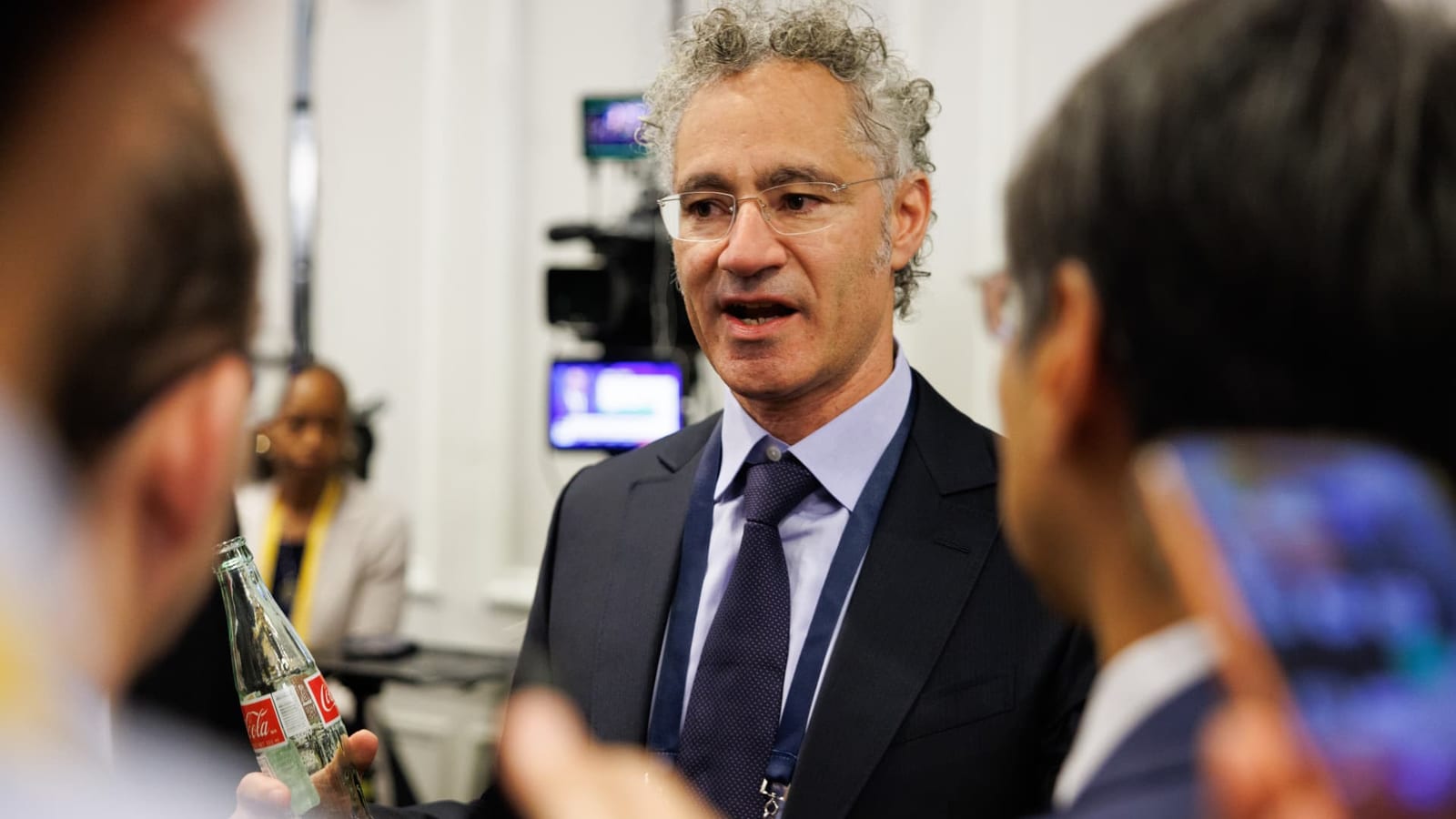 Leading AI labs may need to be nationalized because risks are so high, Palantir's Karp tells CNBC
