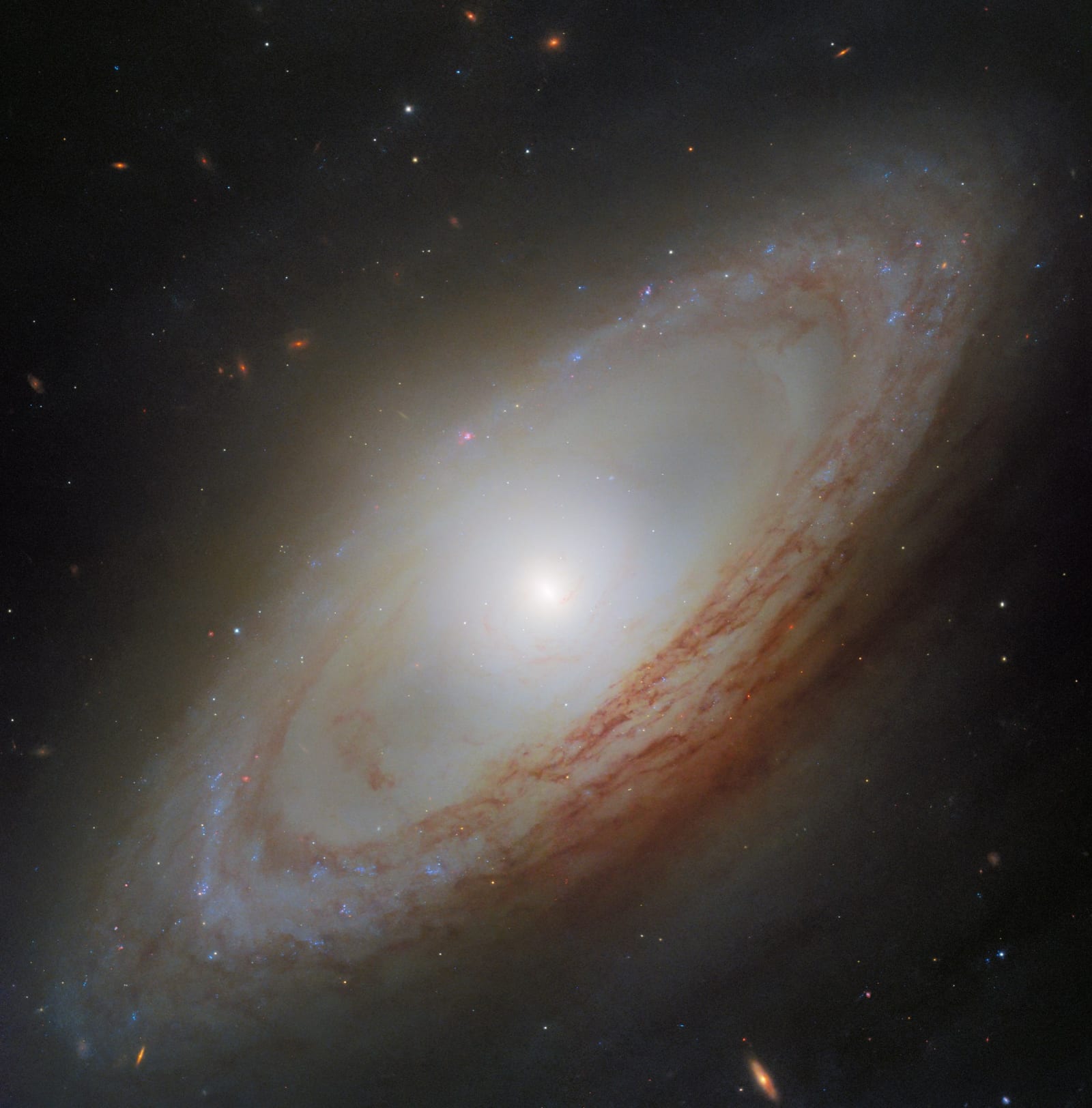 Hubble Spots Chaotic Secret en Galaxy