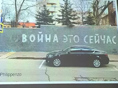 Street art in Russia is dead and the country is full of monumental war art