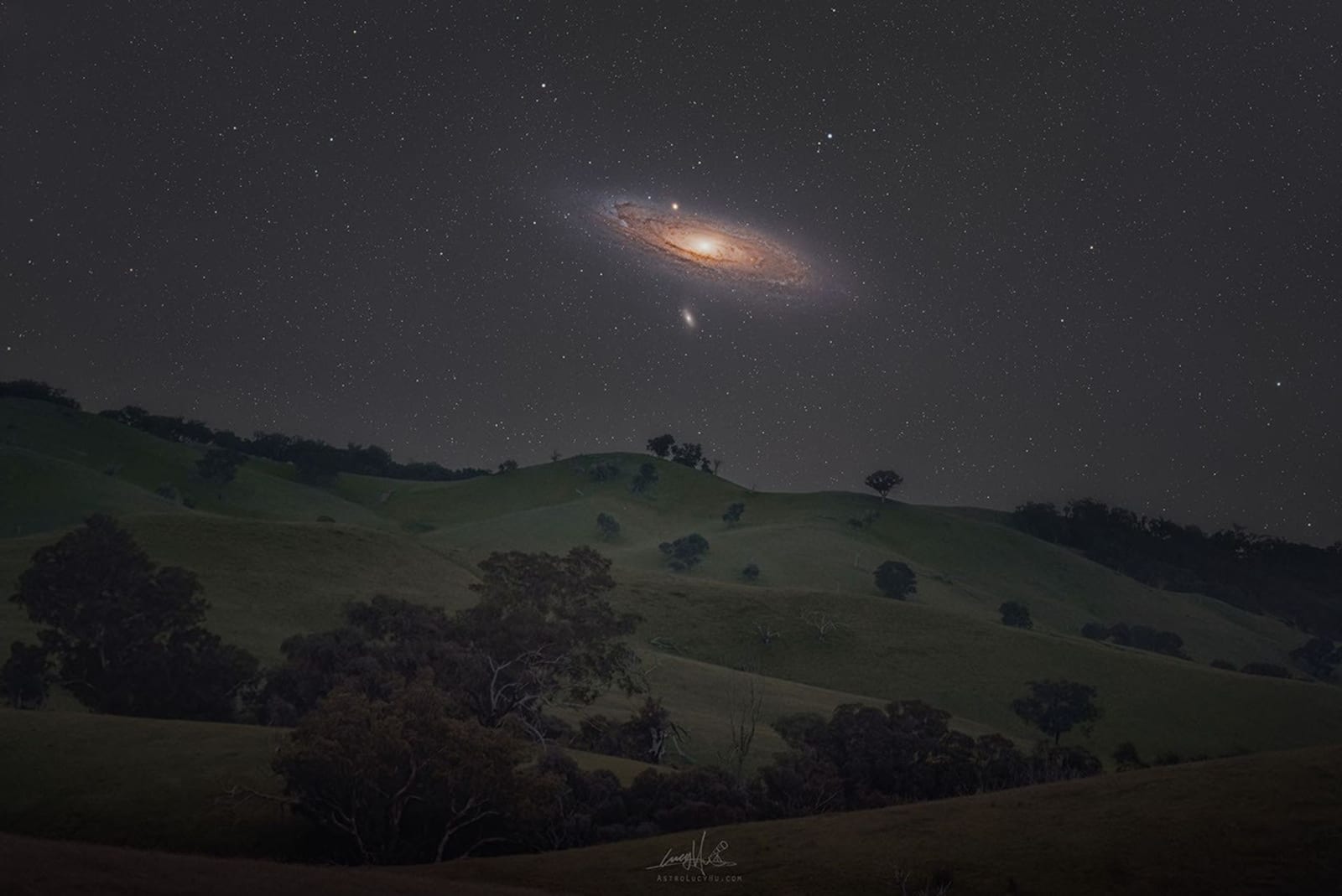 APOD: 2026 October 23 – Andromeda in Southern Spring