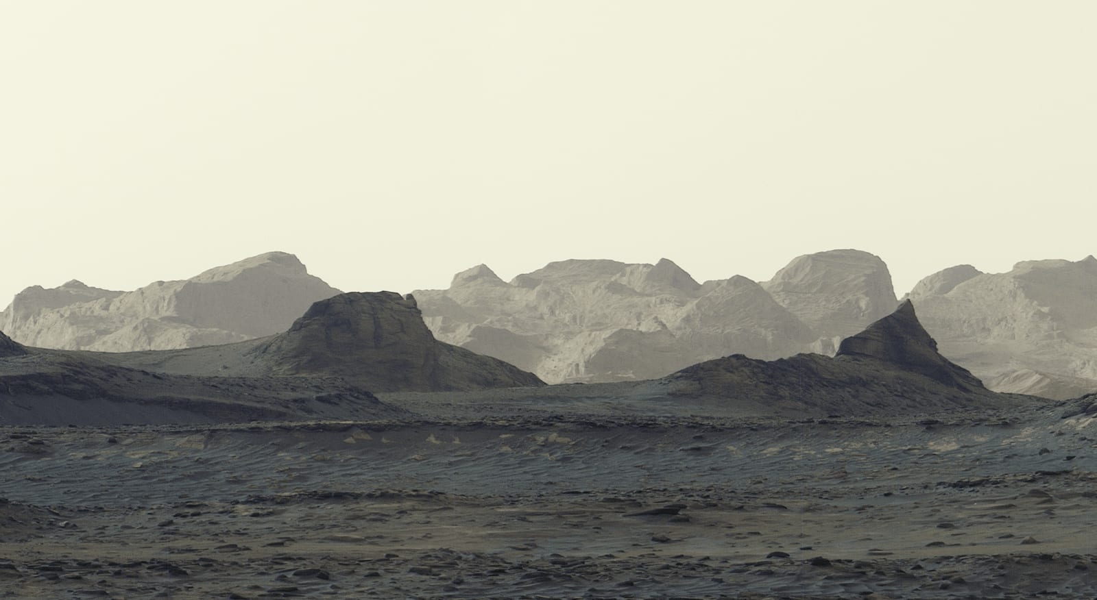 La curiosidad de la NASA Rover Catches Stunning Martian Dawn