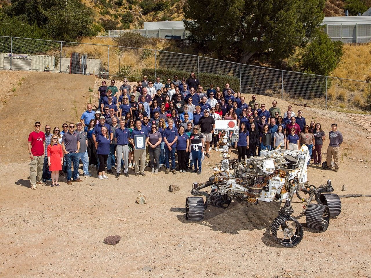 NASA’s Record-Setting Perseverance Rover Team