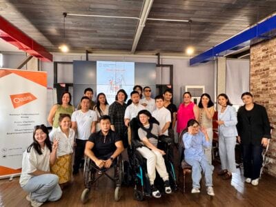 In Kyrgyzstan, persons with disabilities are collecting proof of physical barriers to hold the government accountable