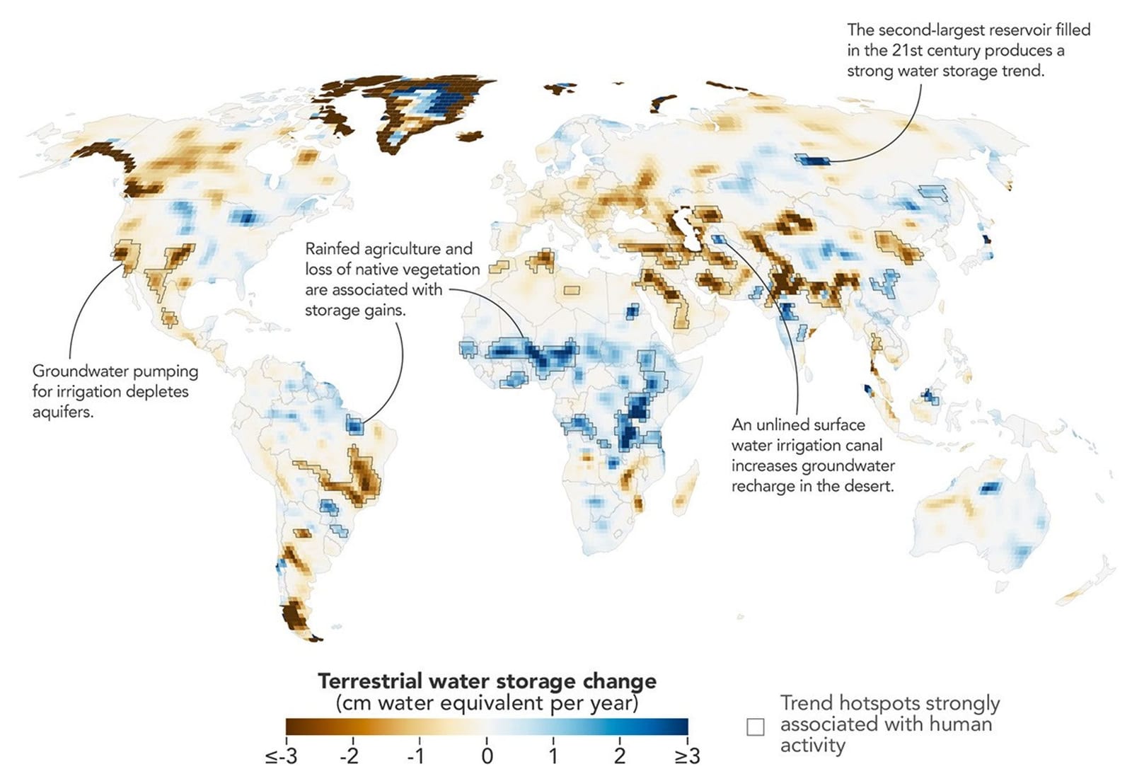 The Human Fingerprint on Earth’s Water Cycle