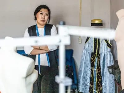 How fashion designer Oksana Alkhunsaeva reconstructed her life in Russia