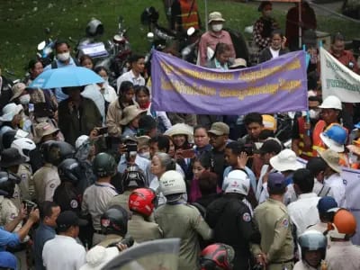How Cambodia’s law on ‘freedom parks’ curtailed people’s right to protest